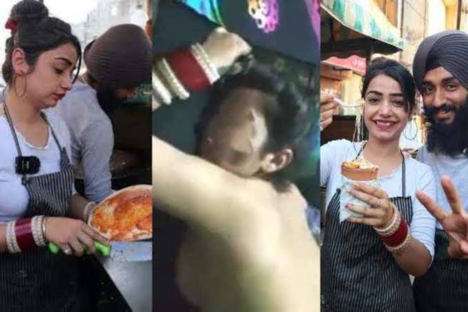 Kulhad Pizza Couple Viral Video Original Telegram Link , Kulhad Pizza Full MMS Video Download Link