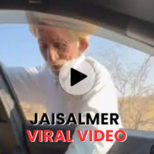 Jaisalmer Viral Video Car Full Video Clips , Jaisalmer Viral Video Car baba